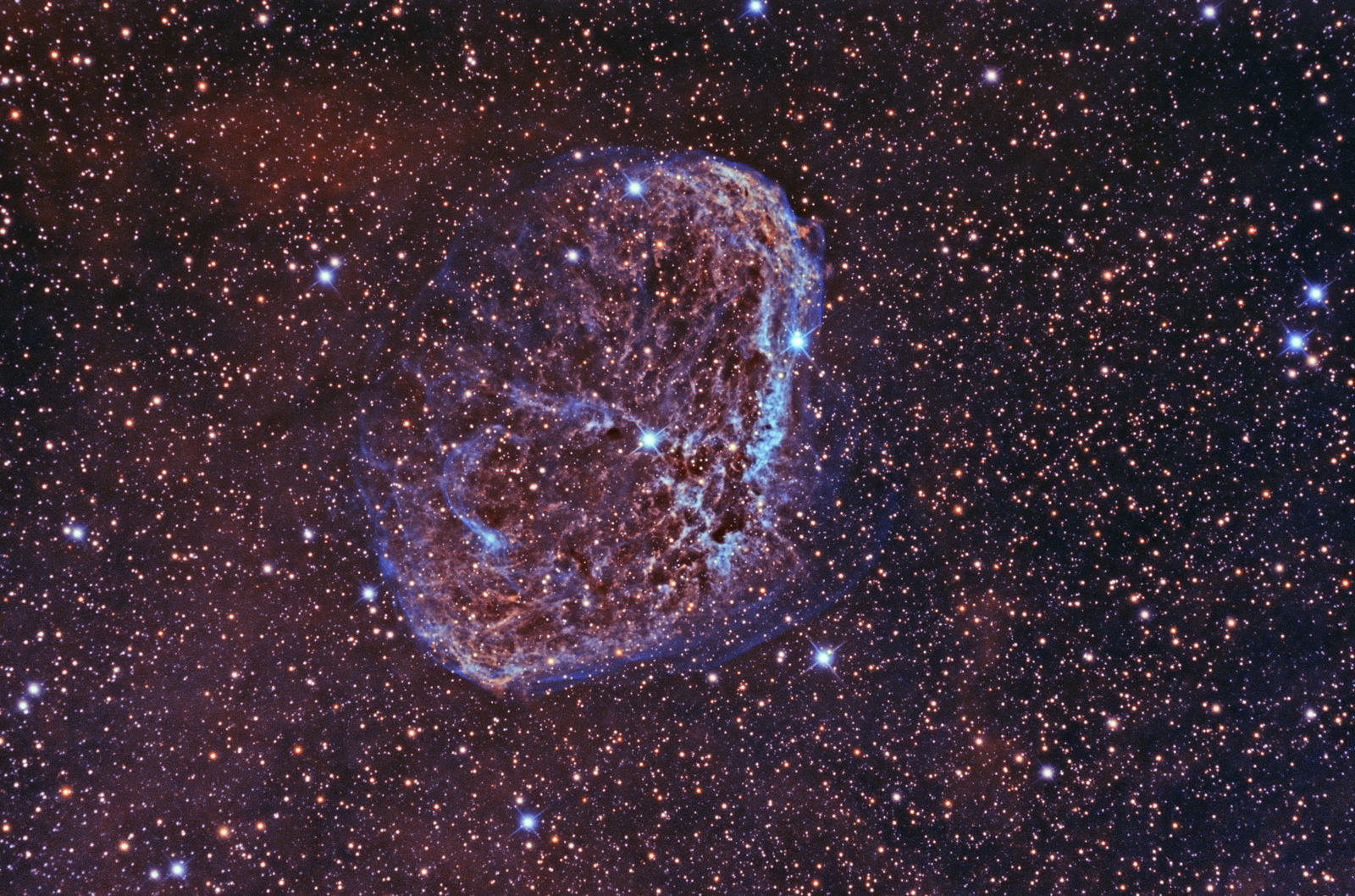 NGC6888 The Crescent Nebula 