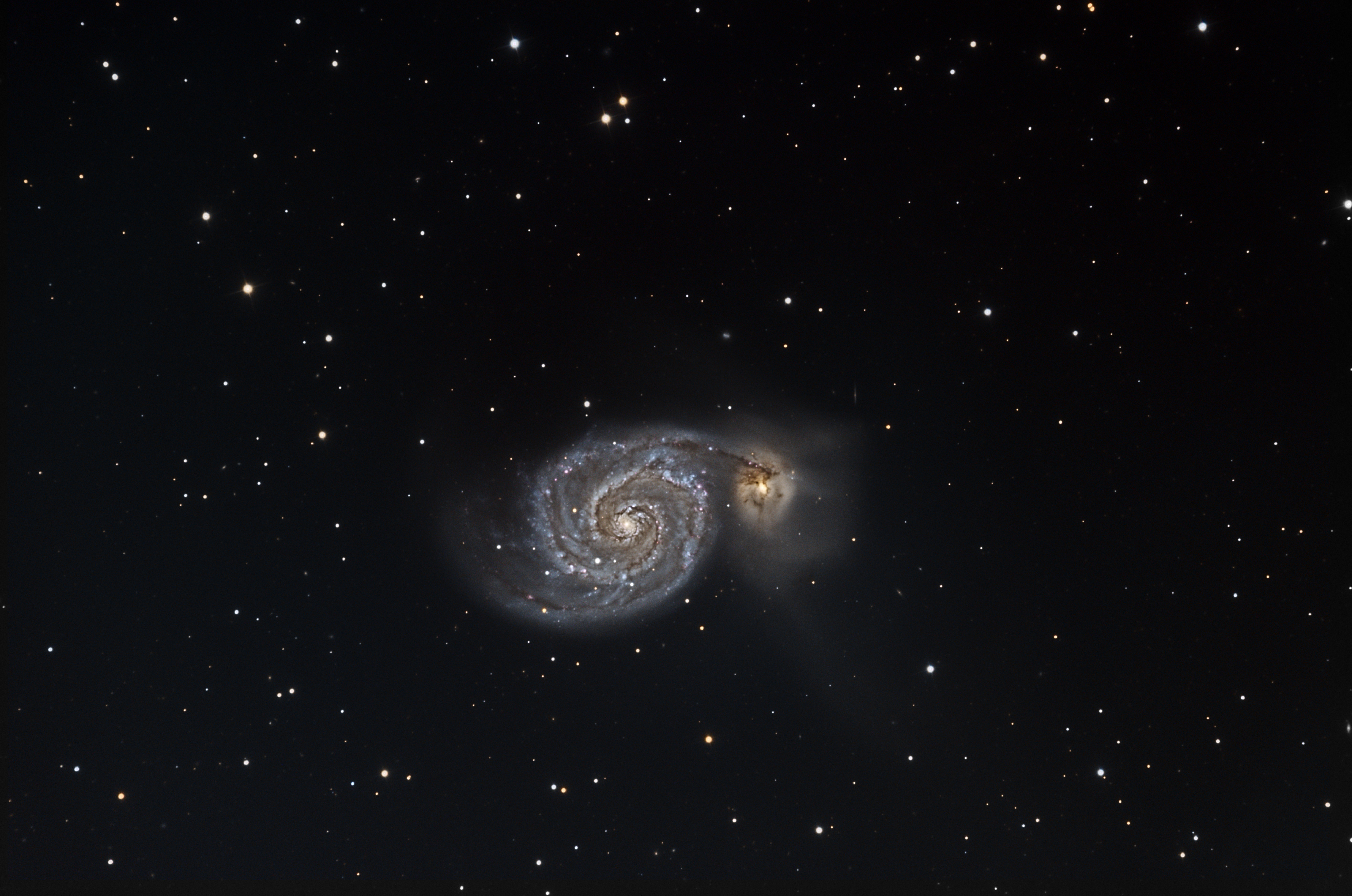 M51/NGC5194 LRGB