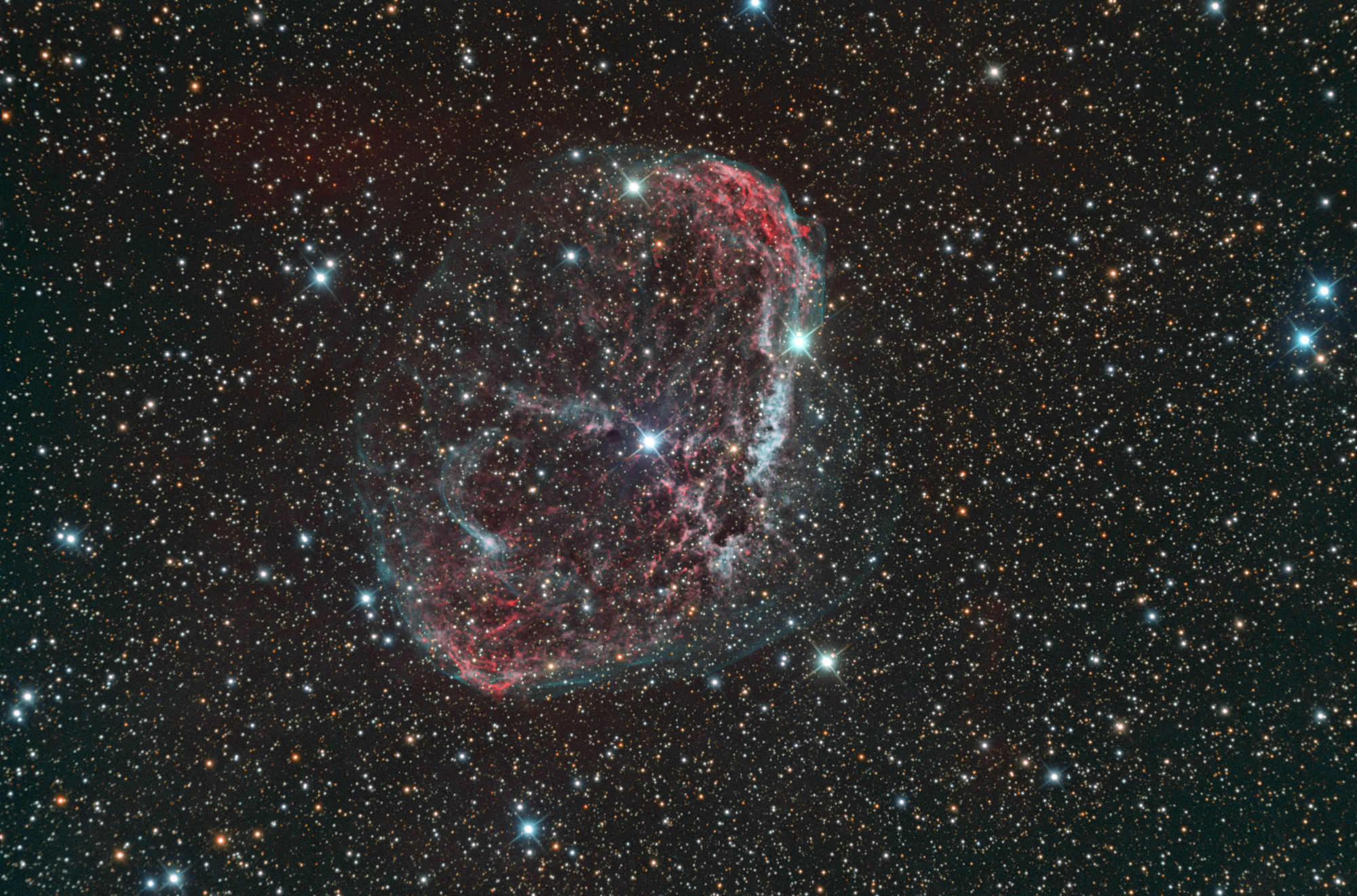 NGC 6888 The Crescent Nebula